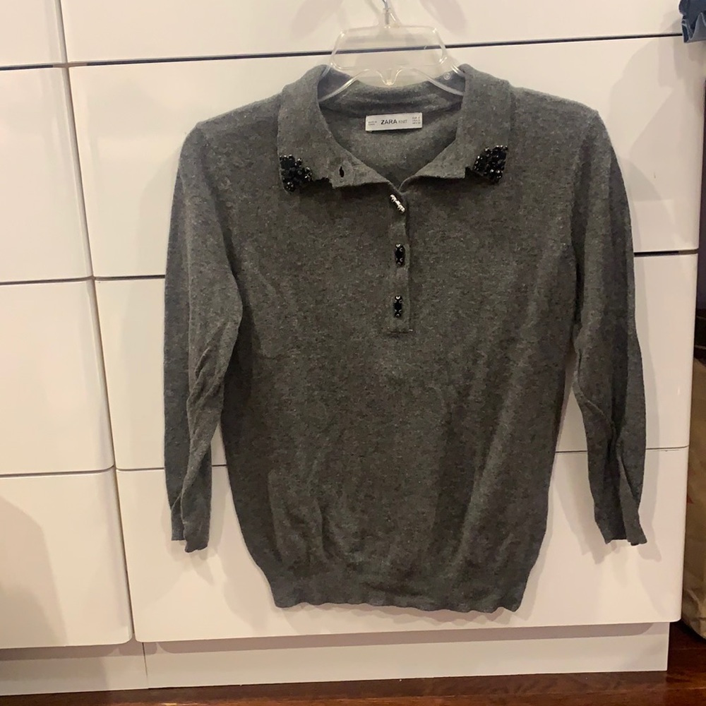 Zara collared sweater